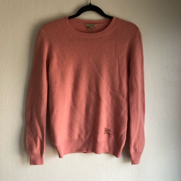 Burberry Brit Cashmere sweater cashmere cotton blend size small - Picture 1 of 6